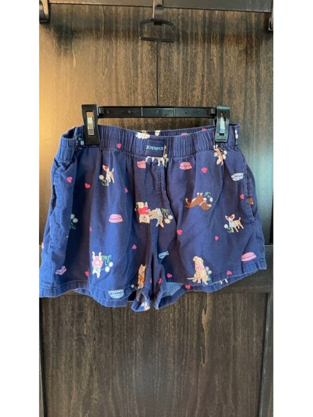 Joyspun Women's Dog Print Lounge Shorts
